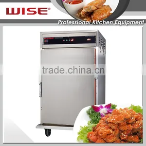 WISE 1140cm Commercial Upright Heated Holding Cabinet With Casters And Humidity Compensation thumbnail-5