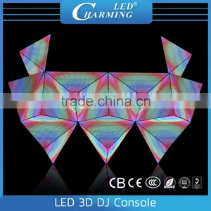 Newest Patent Wholesale Rgb Led Pixel Display Lighting dj Booth hd Video Stage Dancing thumbnail-1