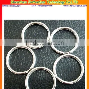 Fashion Promotional Custom Blank Plain Metal Key Rings thumbnail-1
