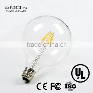 Edison Led Mirror Ball E27/ E26 Led Dimmable Filament Bulb 2000-6500k Led Light Fixture G125 G95 G80 thumbnail-4