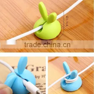 Lovely Silicone Cable Wire Organizer/Bobbin Winder/cable Holder thumbnail-1