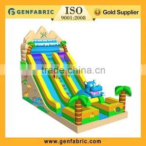 Inflatable Jungle Tree Slide thumbnail-1