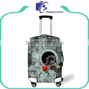 Colorful Custom Polyester Travel Luggage Cover Protector thumbnail-2