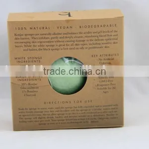 Amazon Hot Saling Konjac Sponge With Box thumbnail-3