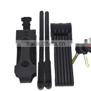 Hot Sale High Quality Factory Price Durable Fashionable Anti-theft Bicycle Folding Lock Bicycle Parts thumbnail-6