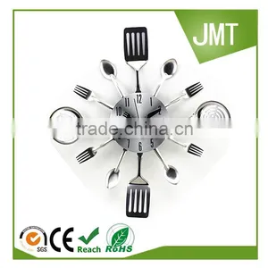 New Modern Design Cutlery Kitchen Utensil Wall Clock, Spoon Fork Clock thumbnail-1