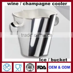 Metal Wine Cooler Fridge Wine Buckets Wine Cooler Bucket for Wedding Party Celebrating Holiday Home Decoration Factory OEM thumbnail-1