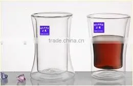 Wholesale Double Wall Heart Resistant Glass Tea&coffee Cups thumbnail-1