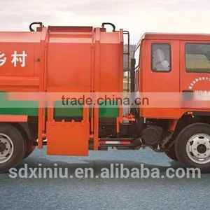 4x2 Diesel Compression Loader Garbage Truck thumbnail-1