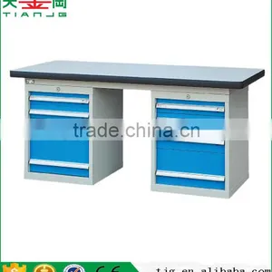 China TJG Basic Configuration Wearable Desktop Metal Steel Workbench With A Drawer thumbnail-5