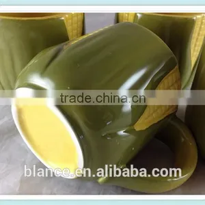 3d Ceramic Corn Coffee Mug Corn Design Cup thumbnail-2