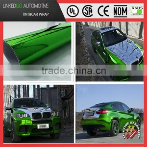 Factory Direct Sales Car Sticker Chrome Vinyl Car Wrap Self-adhesive Car Wrapping thumbnail-1