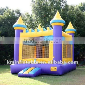 Purple Inflatable Castle thumbnail-1
