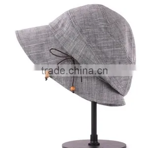 100% Canvas Women Bucket Cap thumbnail-2