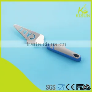 New Item Kitchenware Soft Handle Stianless Steel 18-0 Pizza Tool Pancake Turner thumbnail-4