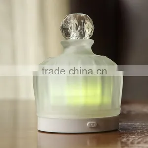 Glass Battery-operated Fan Essential Oil Diffuser,USB Portable Electric Air Freshener Diffuser ,USB Diffuser/ 1 Year Warranty thumbnail-1