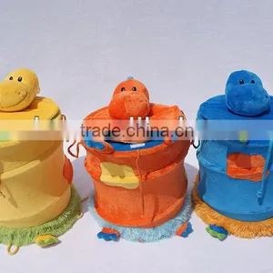 Folded and Collapsible Toy Storage Hamper thumbnail-1