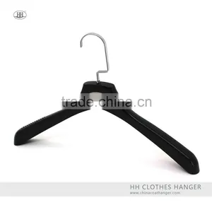 Plastic Coat Suit Hanger With Logo Printing and Squre Hook for Garment thumbnail-3