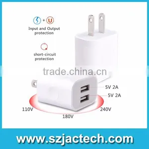 2 Port AC Adapter Power Charger Home Charger for Iphone 6 6s Blocks thumbnail-1