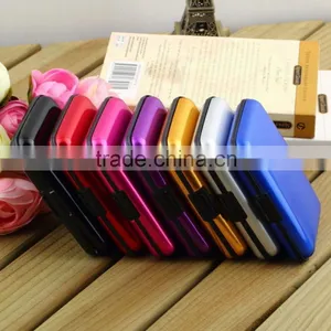 Hot Waterproof Business ID Credit Card Wallet Holder Aluminum Metal Case Box thumbnail-1