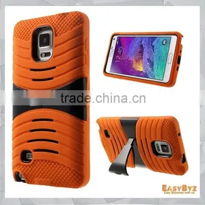 For Samsung Galaxy Note 4 PC + Silicone Case ,Detachable Case for Samsung Galaxy Note 4 thumbnail-1
