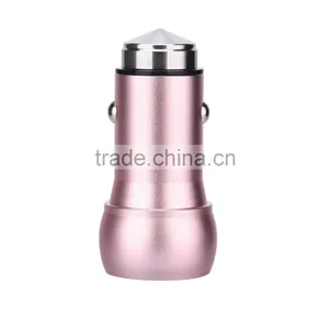 5V 2.4A Safty Mini Copper/Aluminum Usb Car Charger With Hammer thumbnail-4