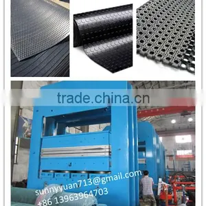 Rubber Product Making Machinery / Car Floor Mat Hydraulic Vulcanizing Press / Rubber Plate Vulcanizer thumbnail-6