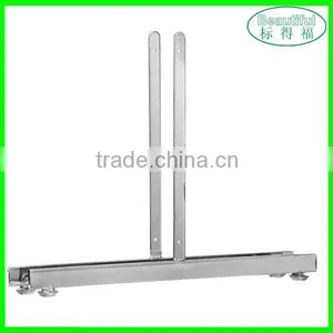 Chrome T-Legs for Gridwall Mesh,Gridwall Stand T-Legs thumbnail-1