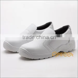 Anti-static Shoes White Esd Cleanroom White Safety Boots and White Leather Hospital Shoes and Food Industry Shoes SA-6121 thumbnail-2