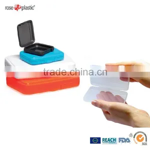 PP Transparent PVC Clear PE Colored Square or Rectangular Small Plastic Box Packaging for Name Card Consumer Box CB thumbnail-6