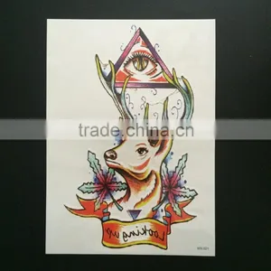 WX- 021 Cute Deer Body Tattoo for Make up thumbnail-1