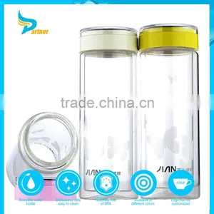 Fancy Custom Made Aspirator Unbreakable Custom Fancy Tequila Fruit Infuser Glass Bottle Water Private Label thumbnail-1