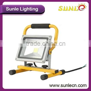 Waterproof Yellow 5000 Lumen 50w Rechargeable Led Flood Light With Handle thumbnail-1