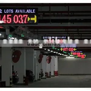 Parking Guidance System Ultrasonic Parking Sensor,Underground Car Guidance Solution With LED Directional Display thumbnail-4