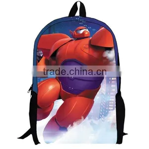 Popular Baymax Cartoon Children Backpack thumbnail-1