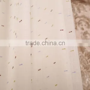 Sheer Polyester Voile Eyelet Curtain Drapes thumbnail-2