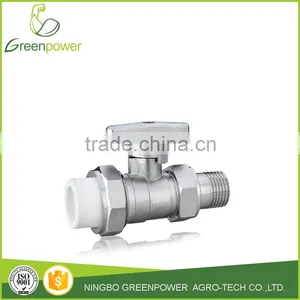 PP-R Live-fit Brass Ball Valve thumbnail-1