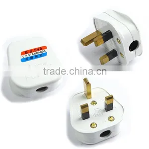 250V BS 3 Pin 13 AMP Fused Plug thumbnail-4