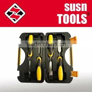 4PC Plastic Box Wood Caving Chisel/Wood Chisel Set thumbnail-1