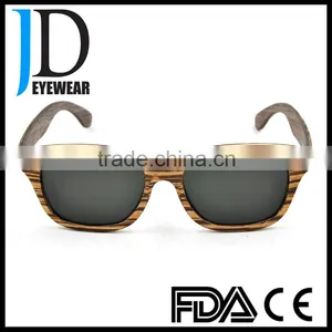 Fashion Laminated Wood Frame Polarized Sunglasses Wholesale Wooden Sunglasses thumbnail-1