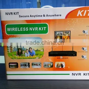 Easy Conncect Poe ip Camera Package 4CH Poe Nvr Kit With Cheap Price thumbnail-2