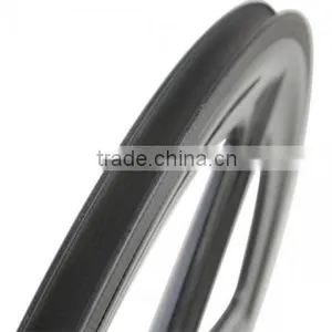 23mm Width 66mm Depth Clincher Carbon 5 Spoke Track Bicycle Wheel thumbnail-2