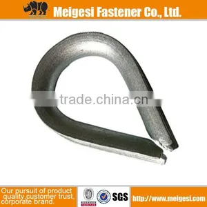 DIN6899 B Galvanized Wire Rope Thimble Rigging thumbnail-1