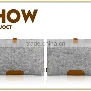 Hot Felt Protective Bag Laptop Sleeve Case For Macbook Laptop Air /Pro / Retina, 11.6",13.3"15.4" thumbnail-3