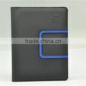 a5 Leather Bound 3 Ring Binder thumbnail-1