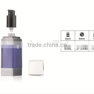 WY0250 Simple SAN Airless Bottle, Hot Square Pump Bottle thumbnail-2