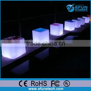 2016 Creative New Products Modern High Top Liquid Bar Table,interactive Art Liquid Cube Table thumbnail-1