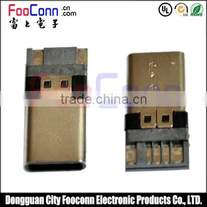 USB 3.1 Type C Connector Male Plug Cable Connector thumbnail-4