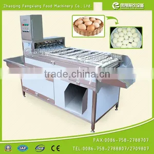 FT-200 High Capacity Boiled Chicken Hen Egg Shelling Breaking Peeling Machine thumbnail-1