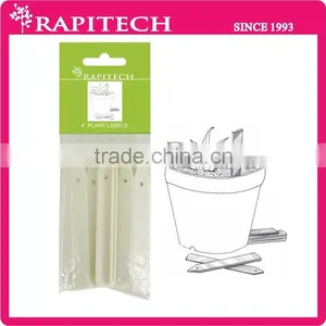 4 Inch White Gardening Plant Tag Plastic Label thumbnail-2